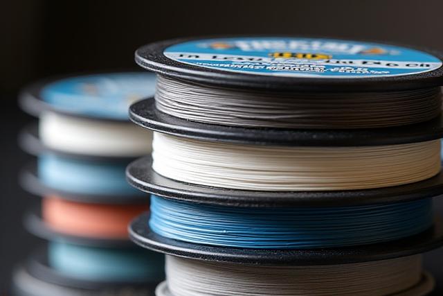 耐久性のある釣り糸とリーダー